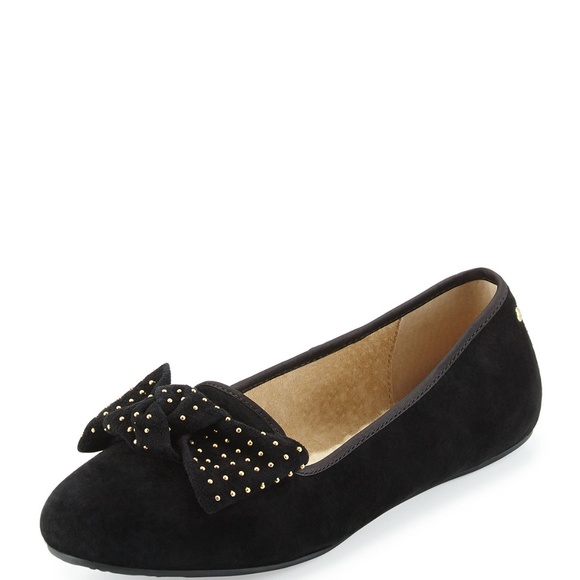 UGG Shoes - NWOT UGG Alloway Studded Bow Leather Flat